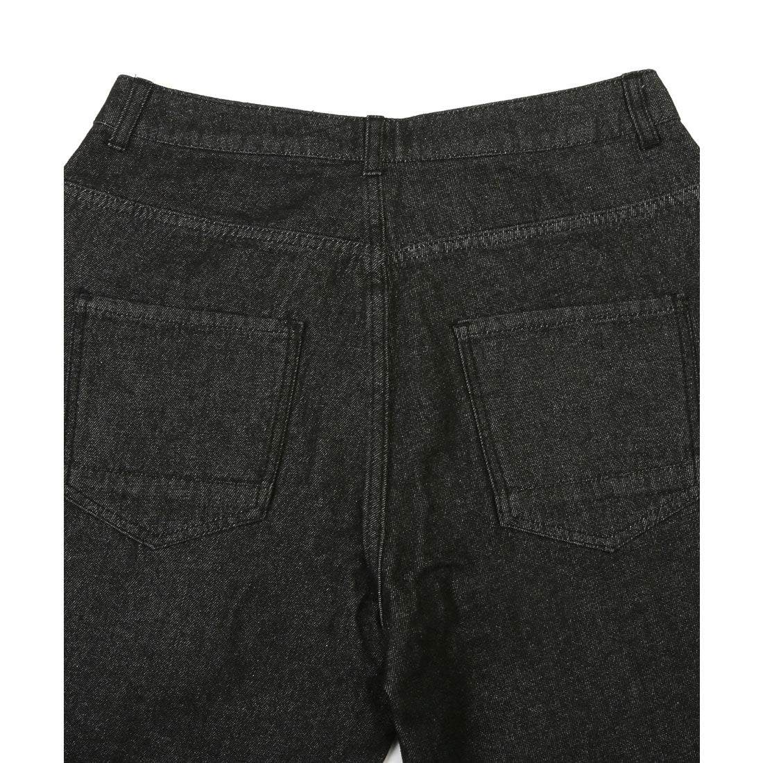 ラグスタイル LUXSTYLE デニムワイドテーパードパンツ/テーパードパンツ メンズ 大きいサイズ リラックスシルエット カジュアル ケミカル ワンウォッシュ ヴィンテージ 無地 通年 (ブルーケミカル) ブルーケミカル