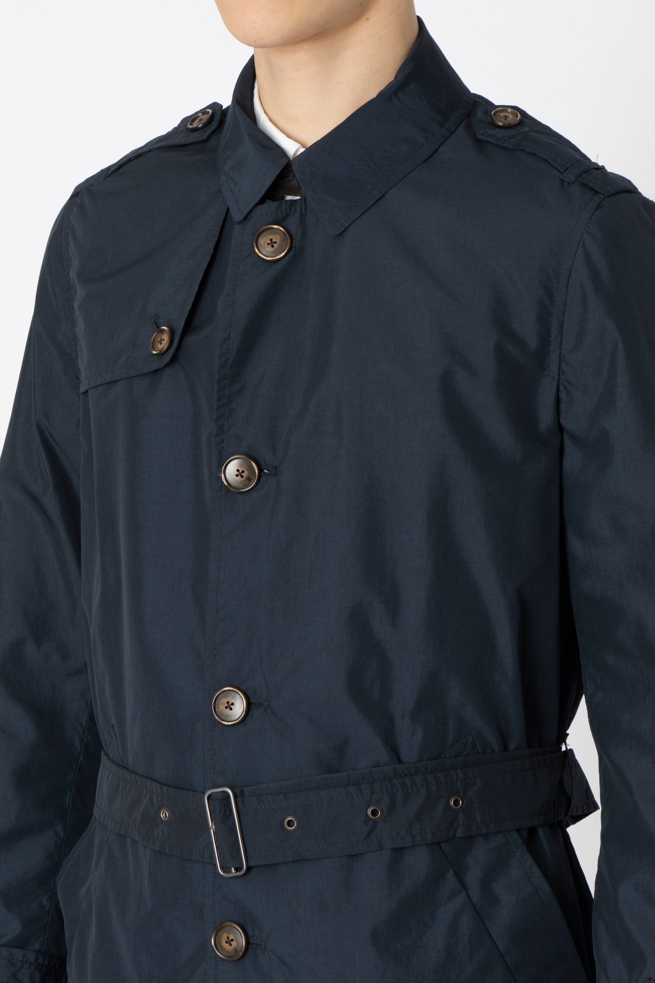 ルチアーノ ディ マルティーナ LUCIANO DI MARTINA Rain Coat (Navy) Navy