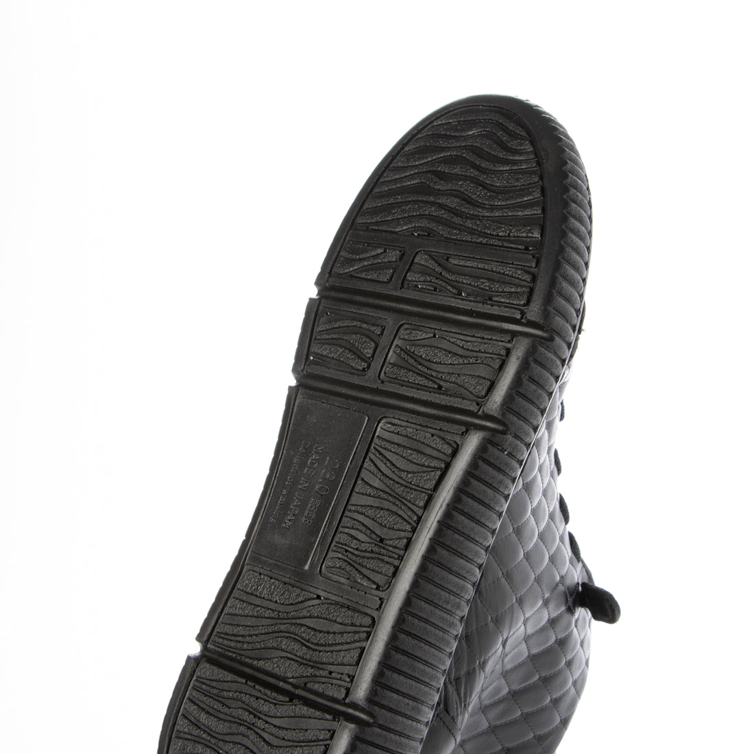 ミラスポーツ Milla sports 4E Delight walking sole ふかふかアウトステッチソール カジュアル コンフォート レースアップブーツ (ブラック) ブラック