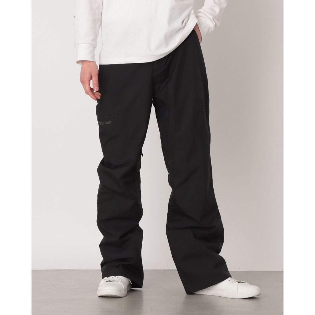 マーモット Marmot GORE-TEX ライトレイ パンツ ロングパンツ (ブラック) ブラック