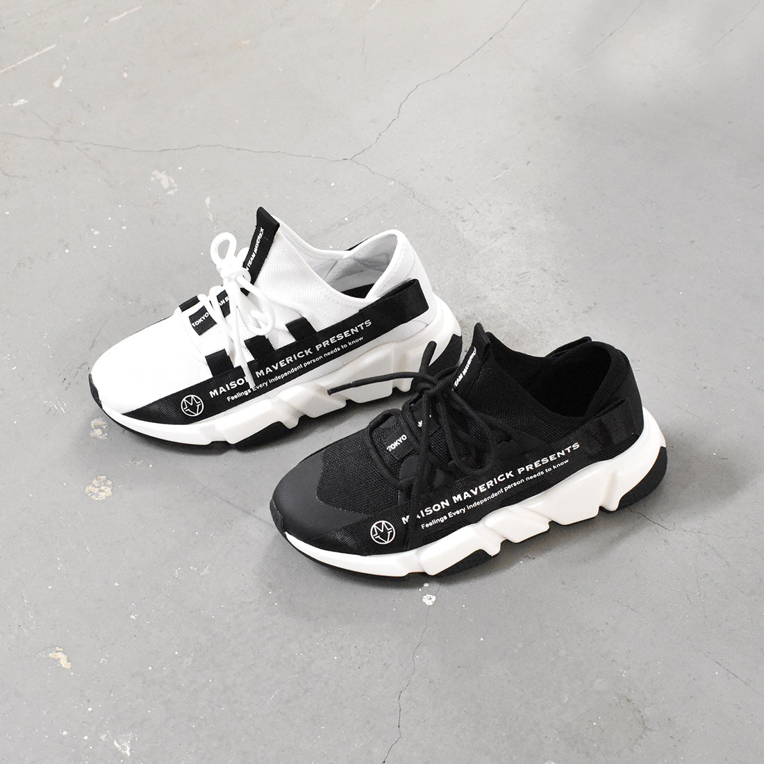 メゾンマーベリックプレゼンツ MAISON MAVERICK PRESENTS MAISON MAVERICK PRESENTS ダッドスニーカー