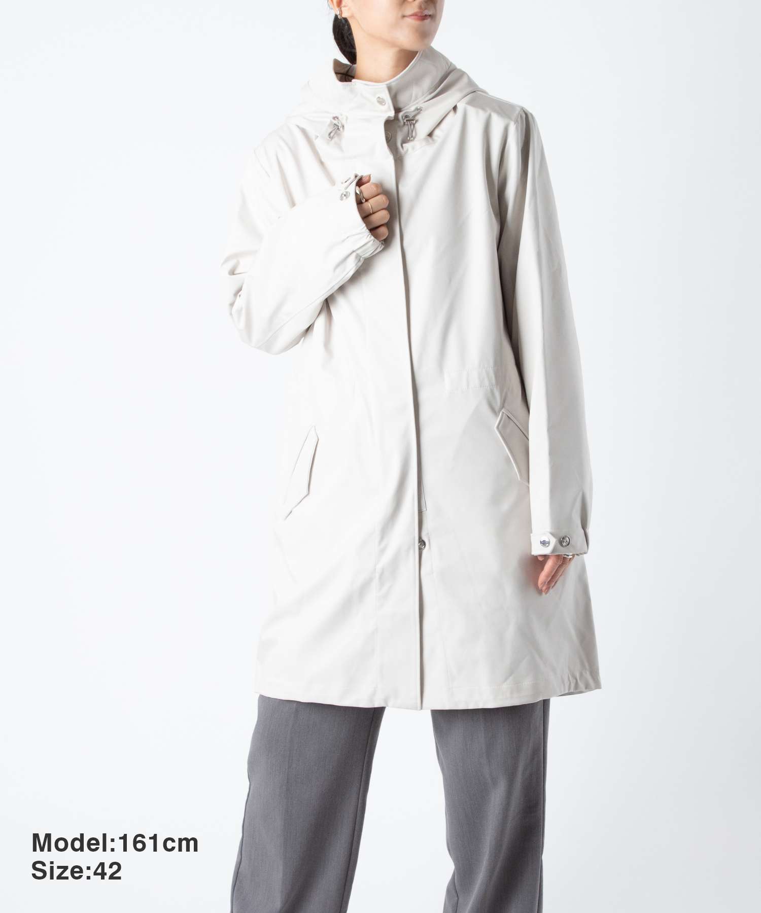 ムーレー MooRER ANTIBES-ADB MODPA100003 TEPA136 ジャケット コート レディース アウター ビジネス カジュアル 秋冬 (マンドルラ×ビアンコ) マンドルラ×ビアンコ