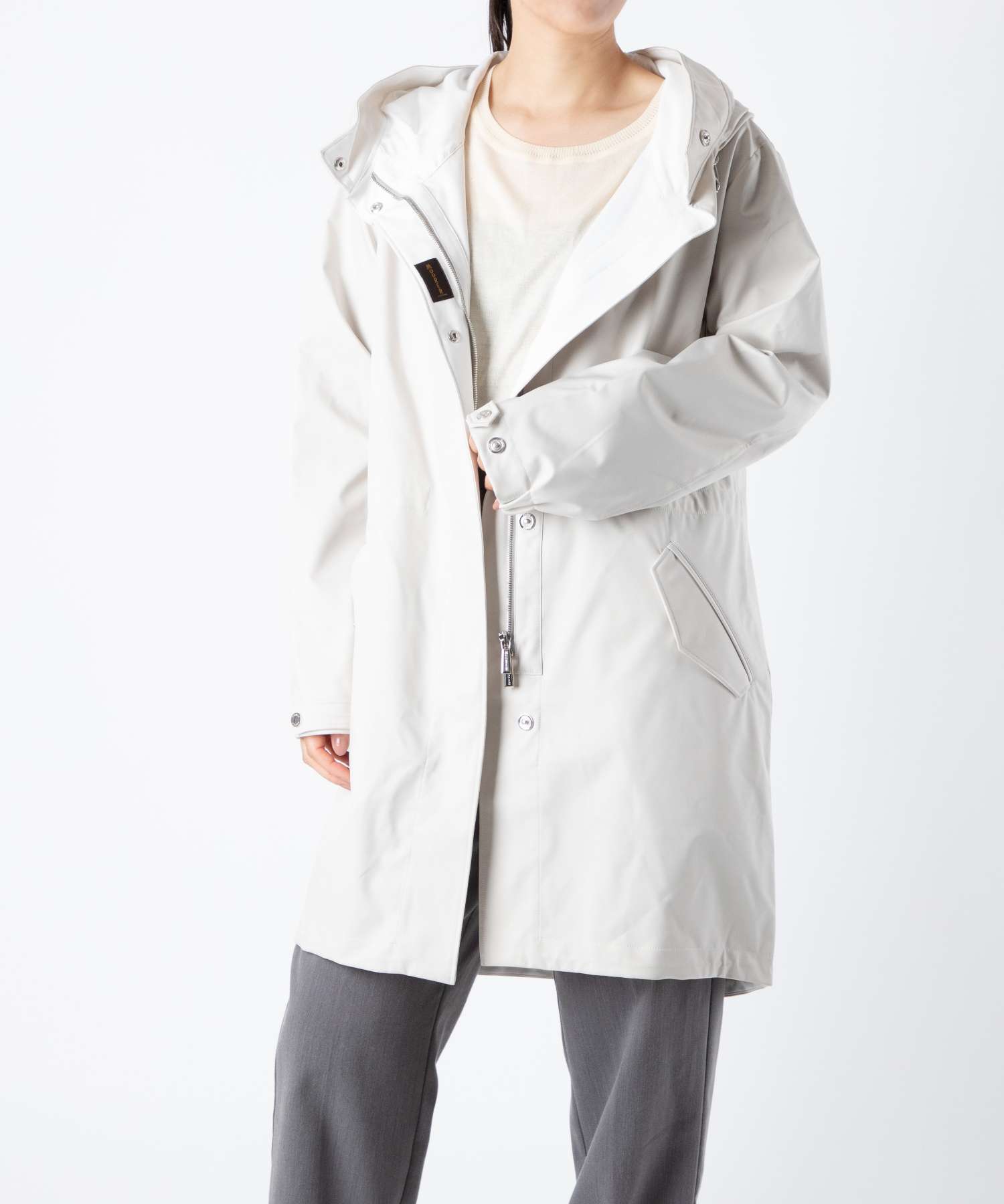 ムーレー MooRER ANTIBES-ADB MODPA100003 TEPA136 ジャケット コート レディース アウター ビジネス カジュアル 秋冬 (マンドルラ×ビアンコ) マンドルラ×ビアンコ