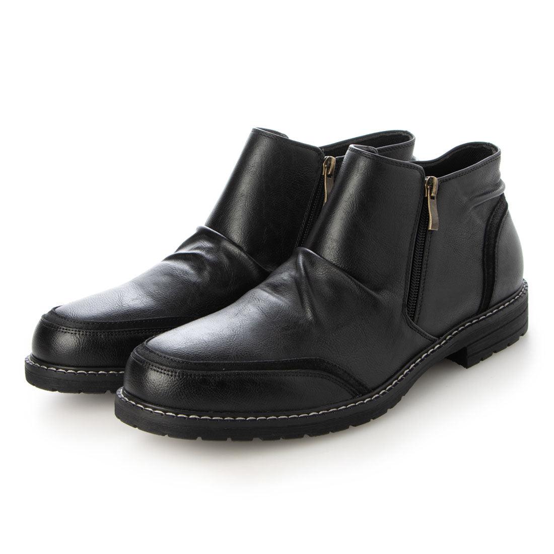 men in black boots