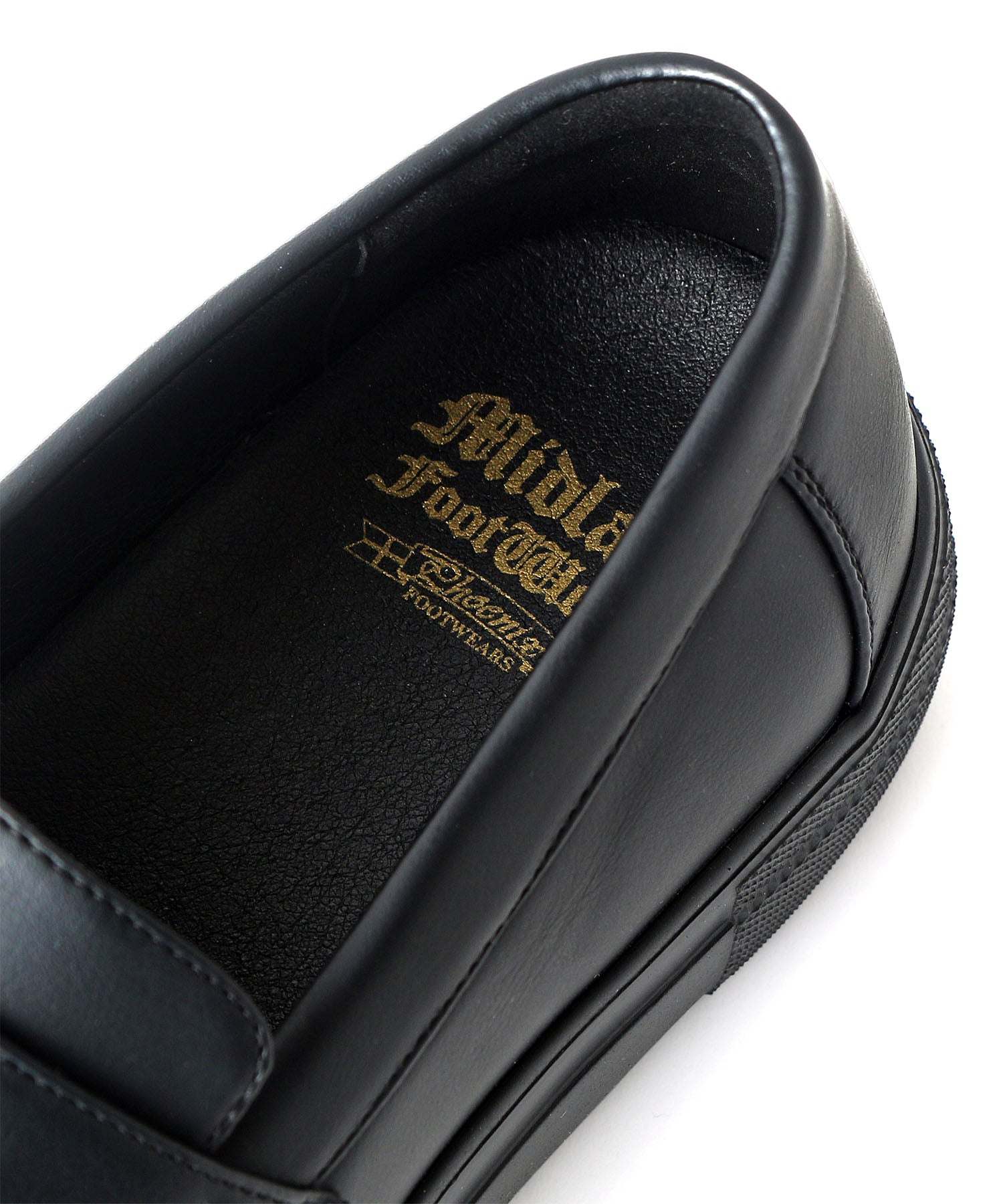 ミッドランドフットウェアーズ Midland Footwears スタイルアップソール タッセルローファー スニーカー (BL) BL