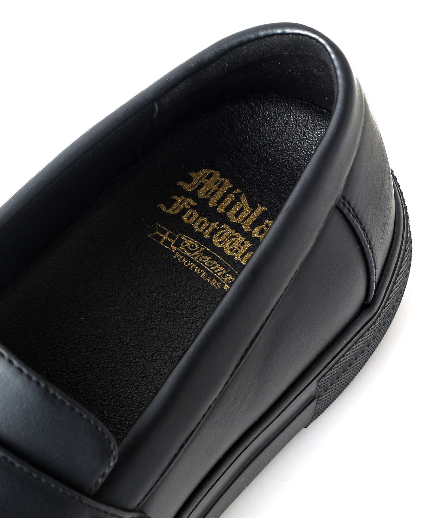 ミッドランドフットウェアーズ Midland Footwears スタイルアップソール タッセルローファー スニーカー (BL) BL