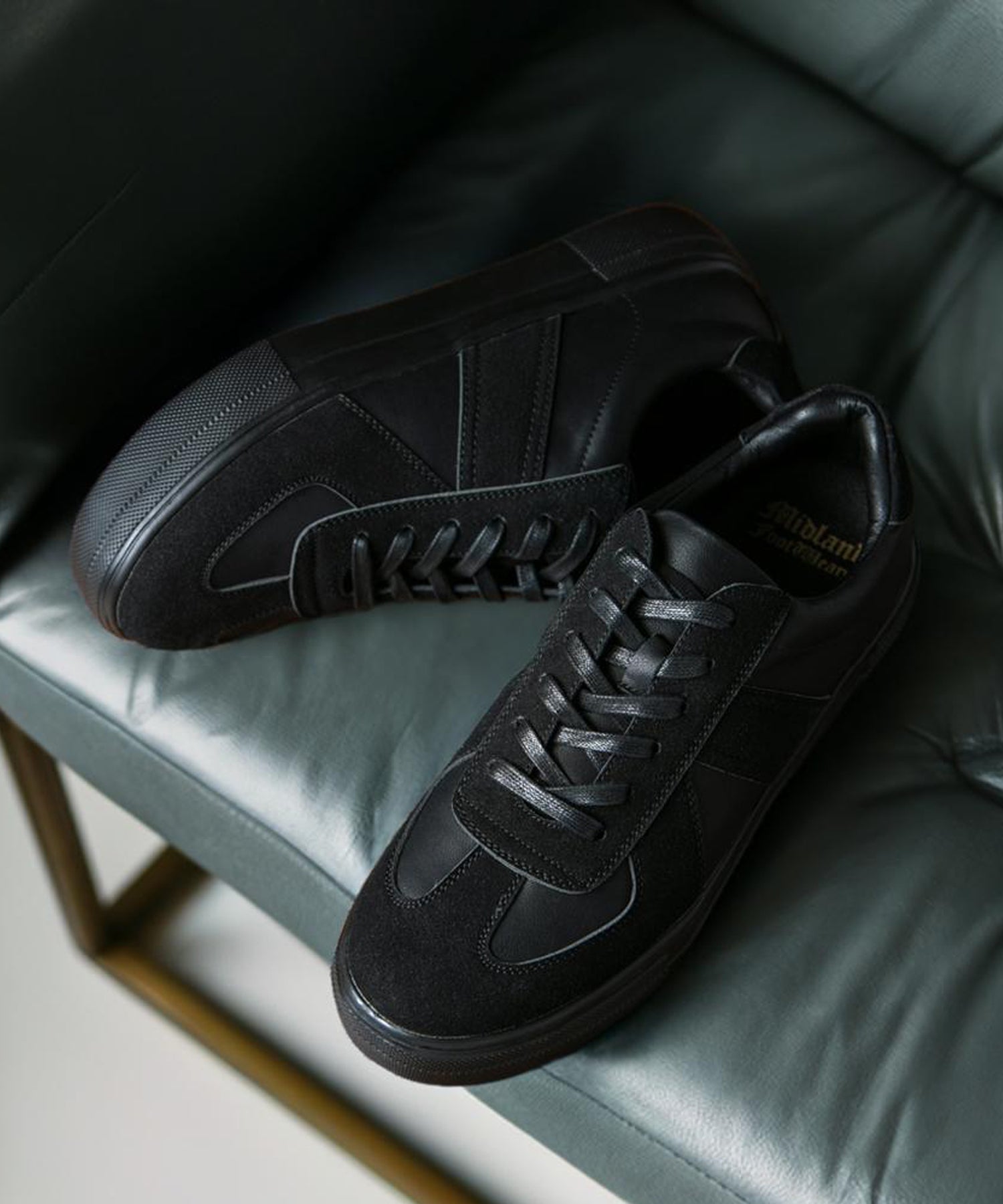 ミッドランドフットウェアーズ Midland Footwears スタイルアップソール ジャーマントレーナー (BL) BL