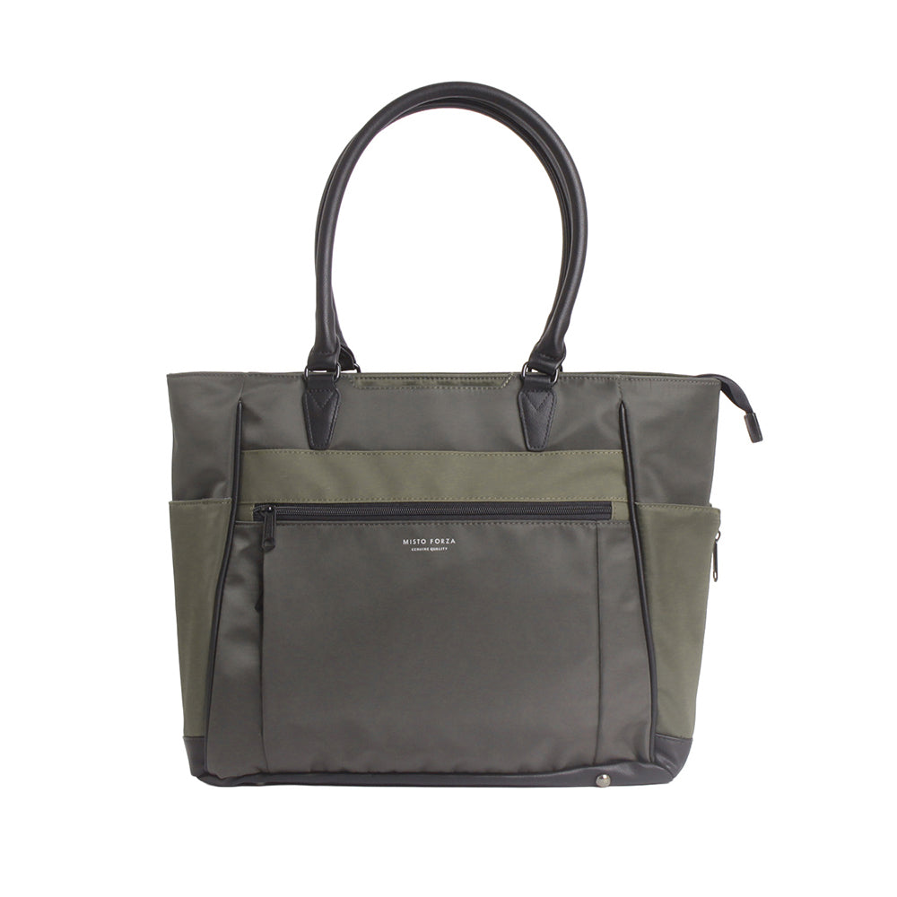 ミストフォルツァ Misto forza ミストフォルツァ【Misto Forza】キャリーオン付きトートバッグ (カーキ) カーキ