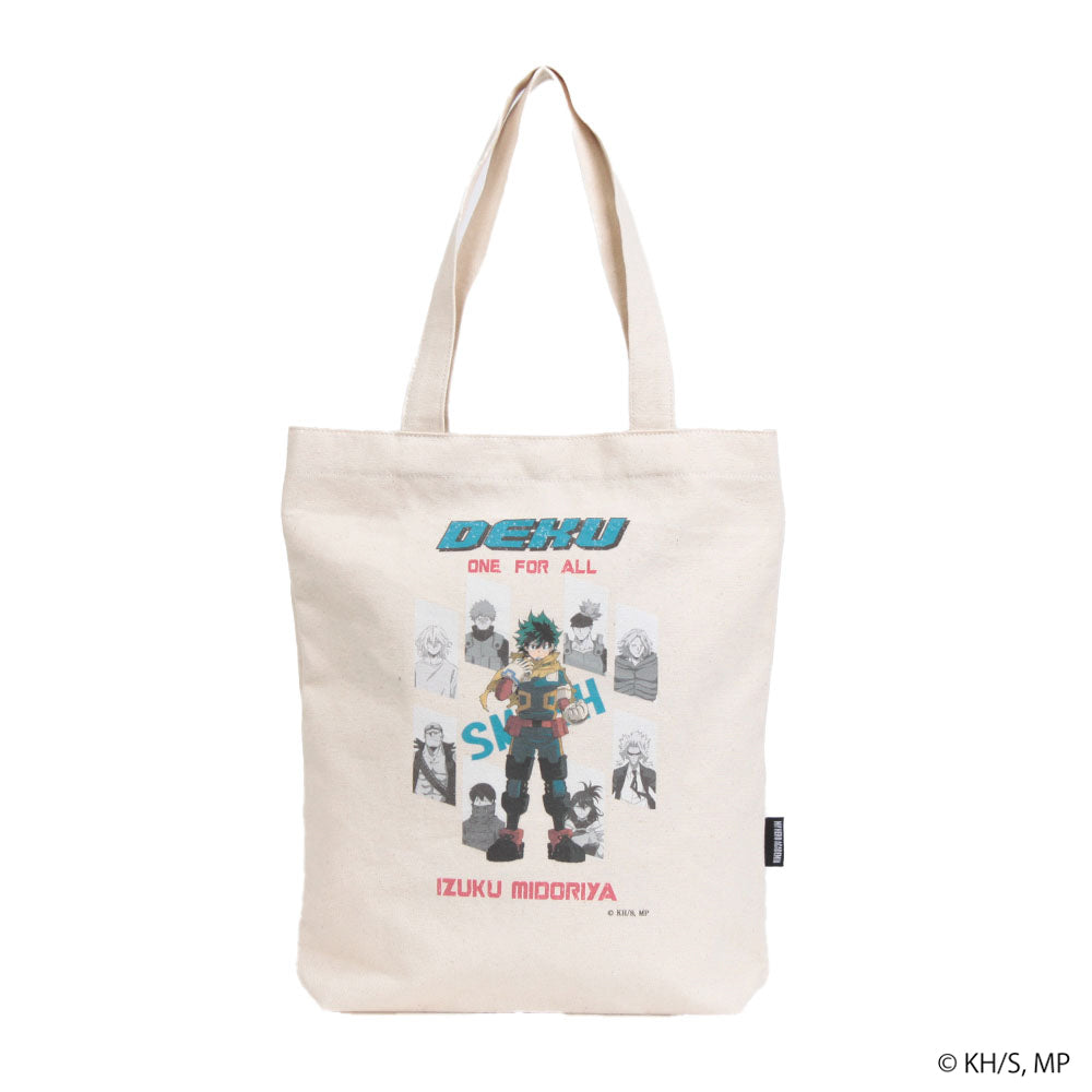 ミストフォルツァ Misto forza 【僕のヒーローアカデミア】クラックプリントキャンバストート 緑谷出久 (キナリ) キナリ