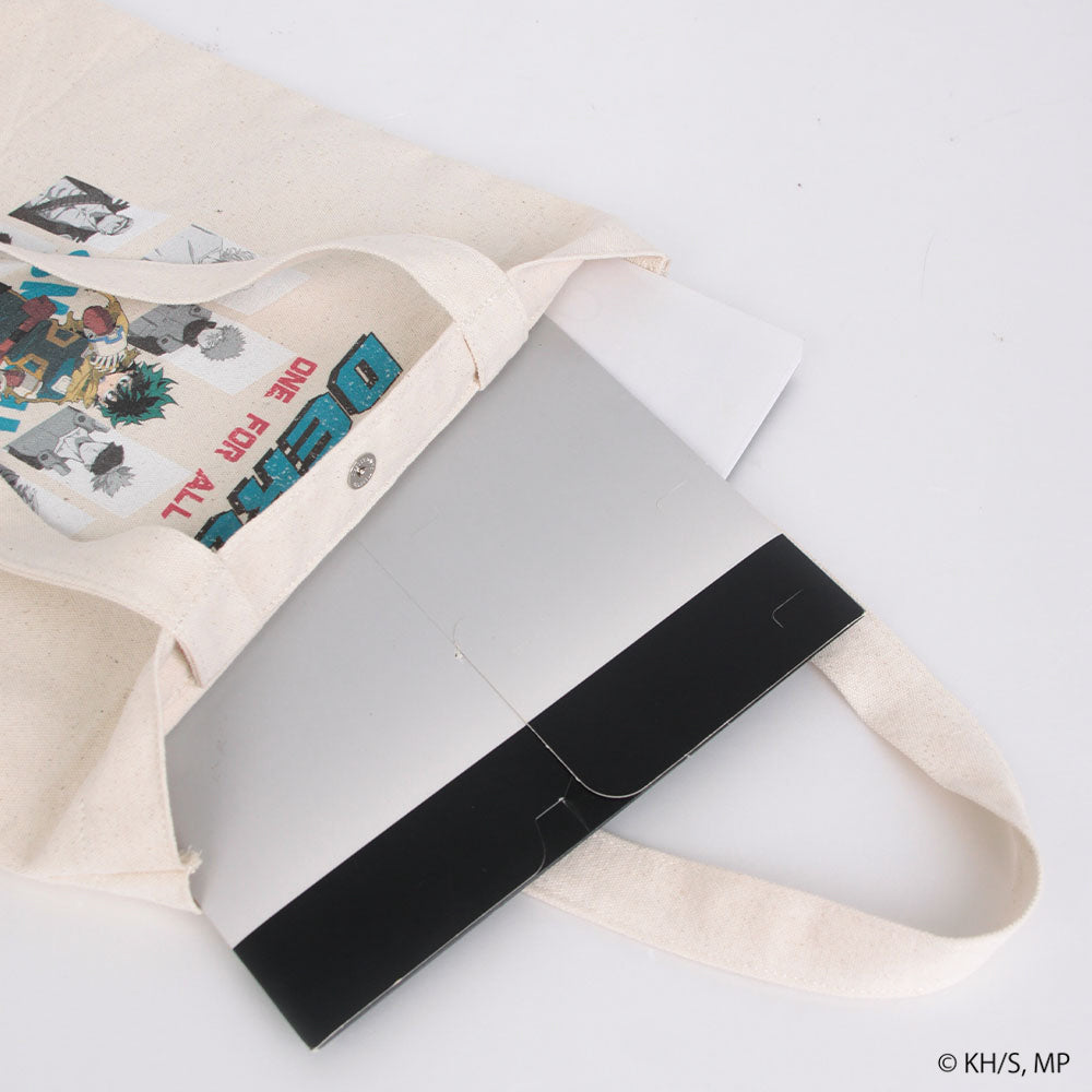 ミストフォルツァ Misto forza 【僕のヒーローアカデミア】クラックプリントキャンバストート 緑谷出久 (キナリ) キナリ