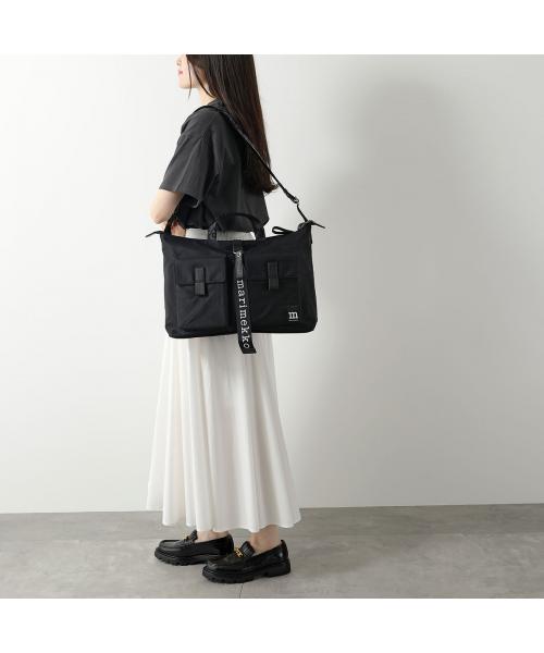 マリメッコ marimekko marimekko ショルダーバッグ Everything Messenger Solid 092327 (009/ブラック) 009/ブラック