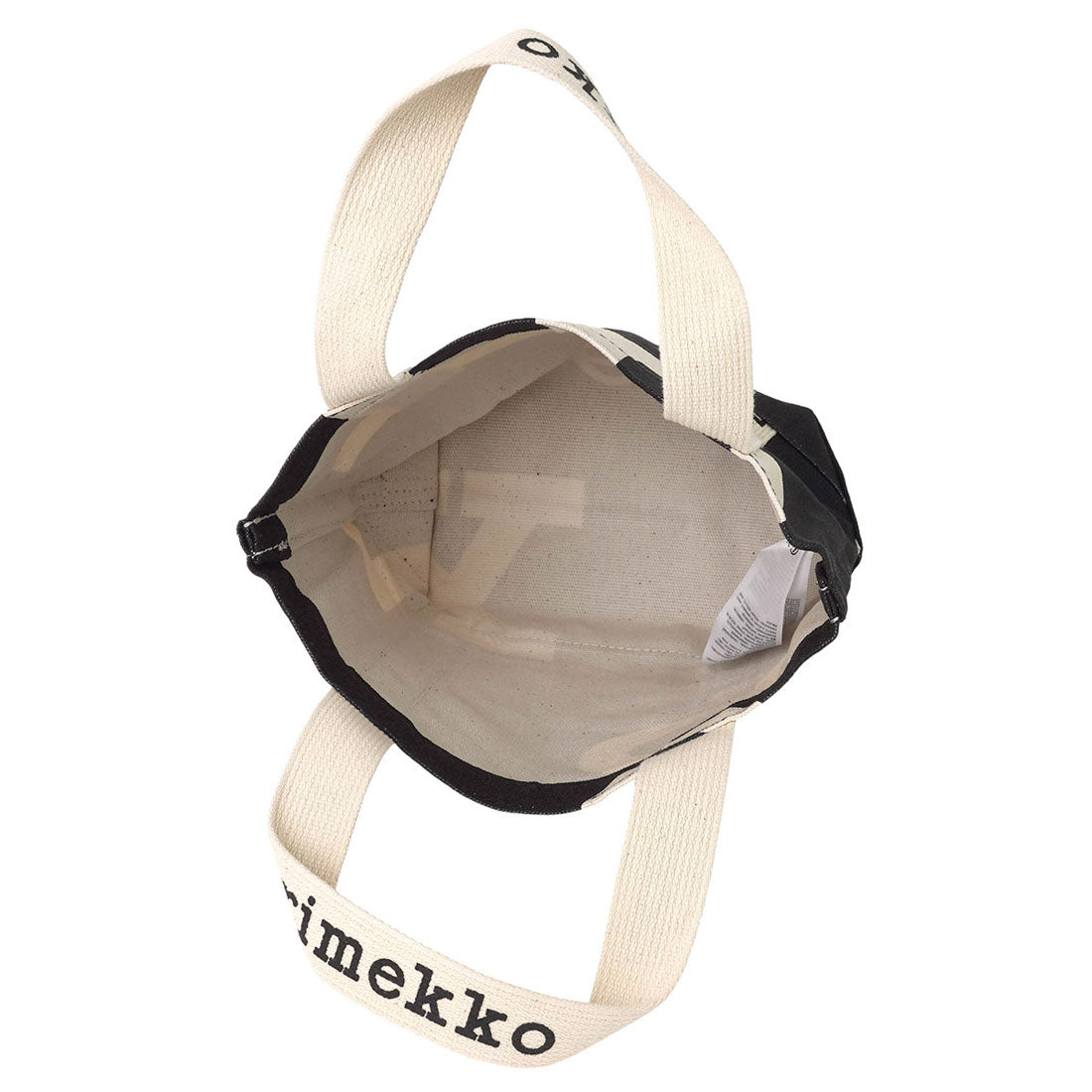 マリメッコ marimekko トートバッグ 092250 910 (ブラック/ホワイト) ブラック/ホワイト