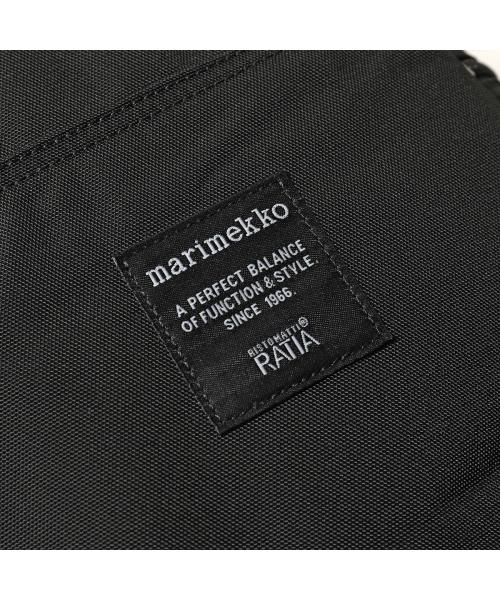 マリメッコ marimekko marimekko バックパック 039972 Metro (999/ブラック) 999/ブラック
