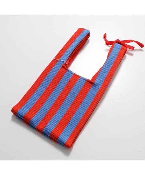 マリメッコ marimekko marimekko ハンドバッグ Knitted Mini Tote Merirosvo 094144 (530/レッド×ブルー) 530/レッド×ブルー