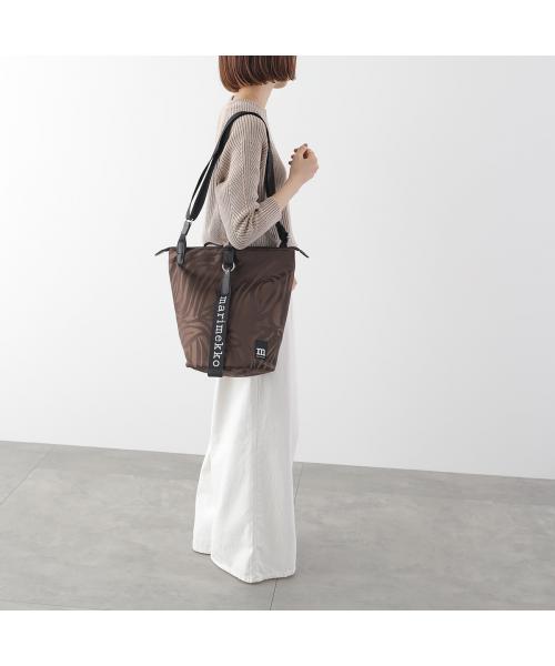 マリメッコ marimekko marimekko ショルダーバッグ All Day Bucket Jokuraita 094613 (880/ブラウン) 880/ブラウン