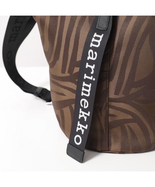 マリメッコ marimekko marimekko ショルダーバッグ All Day Bucket Jokuraita 094613 (880/ブラウン) 880/ブラウン