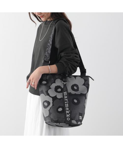 マリメッコ marimekko marimekko ショルダーバッグ All Day Bucket Unikko 094636 (990/ブラック他) 990/ブラック他