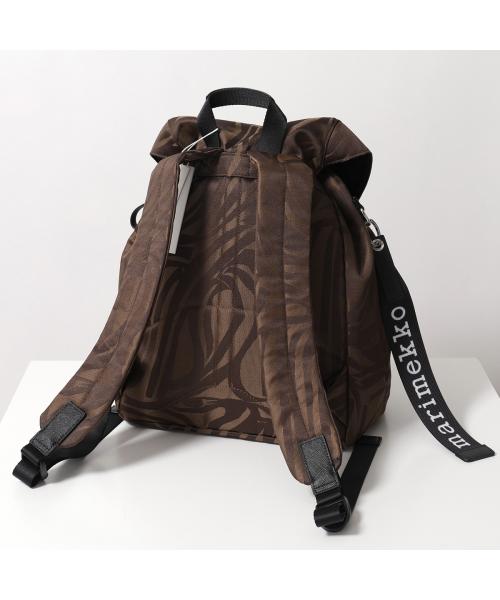 マリメッコ marimekko marimekko リュック Everything Backpack Jokuraita L 094604 (880/ブラウン) 880/ブラウン