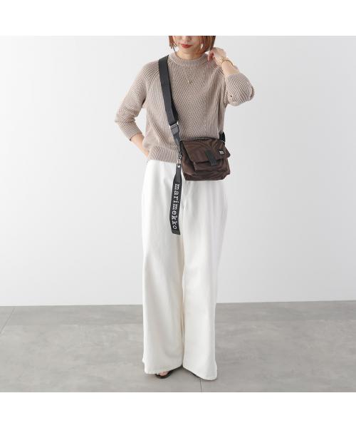 マリメッコ marimekko marimekko ショルダーバッグ Mini Messenger Jokuraita 094608 (880/ブラウン他) 880/ブラウン他