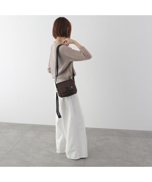 マリメッコ marimekko marimekko ショルダーバッグ Mini Messenger Jokuraita 094608 (880/ブラウン他) 880/ブラウン他