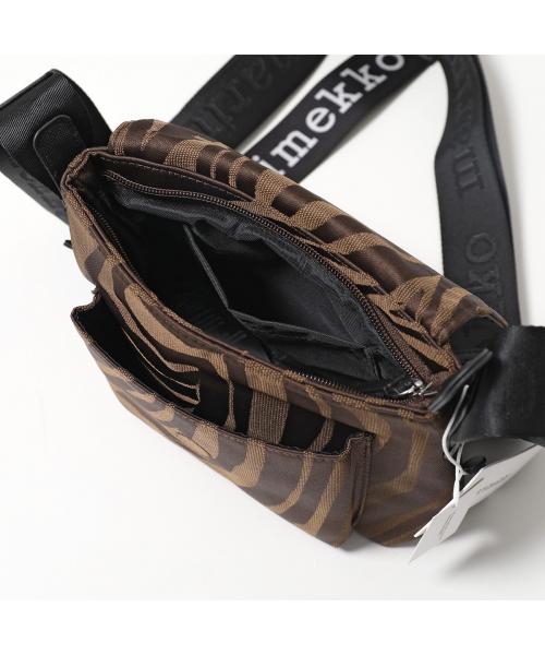 マリメッコ marimekko marimekko ショルダーバッグ Mini Messenger Jokuraita 094608 (880/ブラウン他) 880/ブラウン他