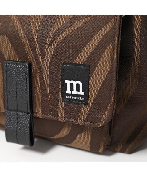 マリメッコ marimekko marimekko ショルダーバッグ Mini Messenger Jokuraita 094608 (880/ブラウン他) 880/ブラウン他