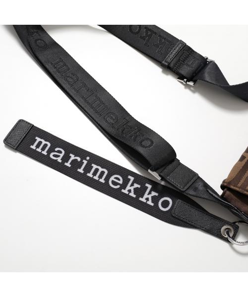 マリメッコ marimekko marimekko ショルダーバッグ Mini Messenger Jokuraita 094608 (880/ブラウン他) 880/ブラウン他