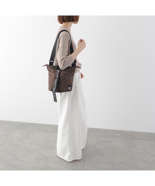 マリメッコ marimekko marimekko ショルダーバッグ Carry All Jokuraita 094611 (880/ブラウン他) 880/ブラウン他