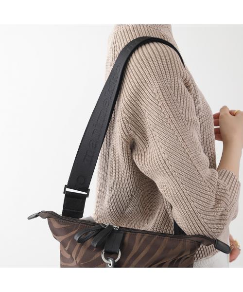 マリメッコ marimekko marimekko ショルダーバッグ Carry All Jokuraita 094611 (880/ブラウン他) 880/ブラウン他