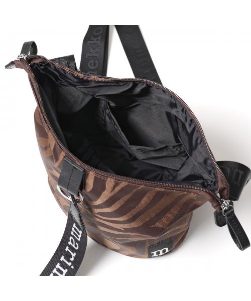 マリメッコ marimekko marimekko ショルダーバッグ Carry All Jokuraita 094611 (880/ブラウン他) 880/ブラウン他