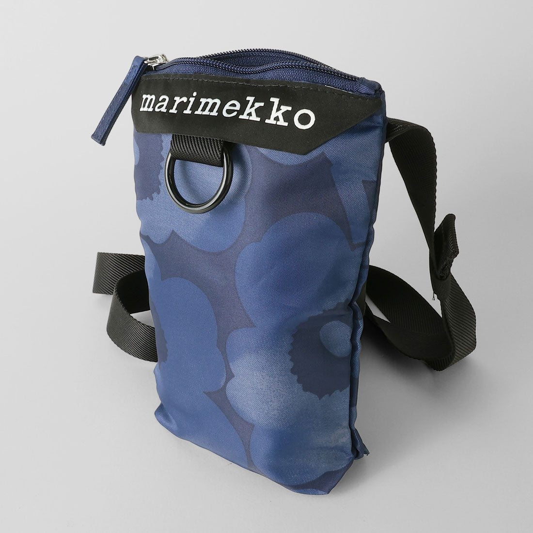 マリメッコ marimekko ショルダーバッグ ウニッコ NEAT PHONE POCKET 094378 828 (ダークブルー/ブルー) ダークブルー/ブルー