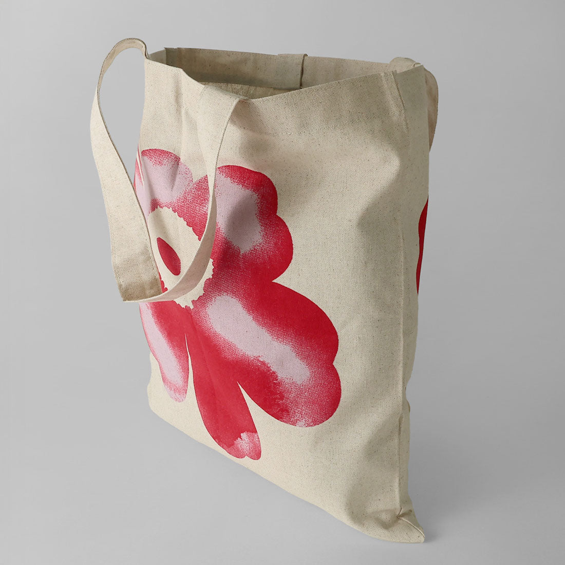 マリメッコ marimekko トートバッグ ヴァンッカ アクアレッリ ウニッコ TOTE BAG 094598 843 (ライラック/レッド) ライラック/レッド