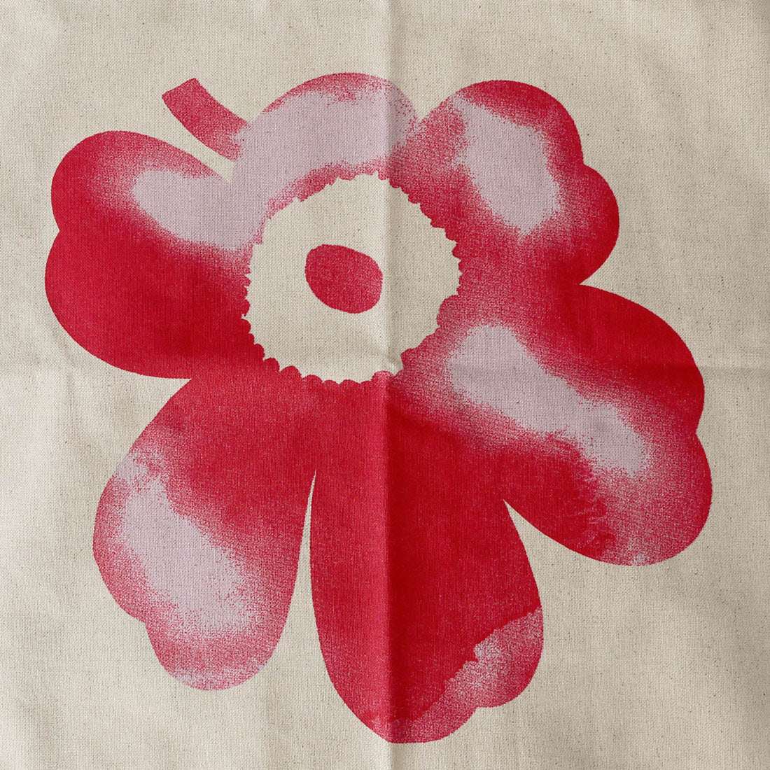 マリメッコ marimekko トートバッグ ヴァンッカ アクアレッリ ウニッコ TOTE BAG 094598 843 (ライラック/レッド) ライラック/レッド