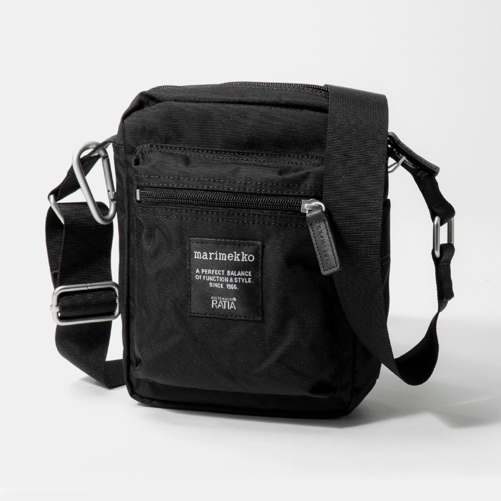マリメッコ marimekko 026992 ショルダーバッグ ROADIE レディース バック 肩掛け カジュアル CASH & CARRY ローディー ROADIE (ブラック) ブラック