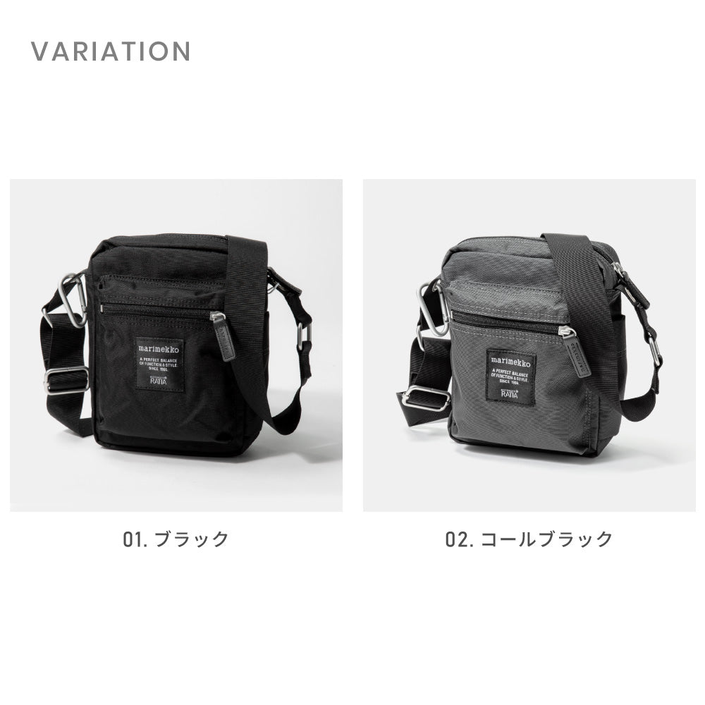 マリメッコ marimekko 026992 ショルダーバッグ ROADIE レディース バック 肩掛け カジュアル CASH & CARRY ローディー ROADIE (ブラック) ブラック