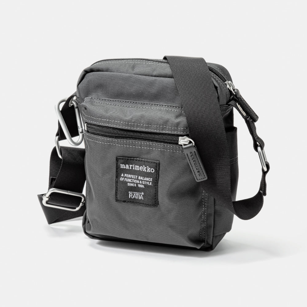 マリメッコ marimekko 026992 ショルダーバッグ ROADIE レディース バック 肩掛け カジュアル CASH & CARRY ローディー ROADIE (ブラック) ブラック