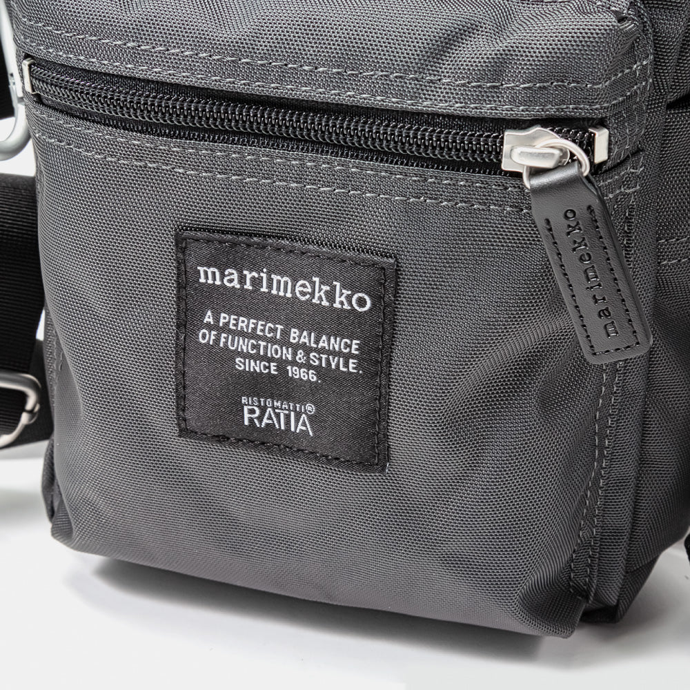 マリメッコ marimekko 026992 ショルダーバッグ ROADIE レディース バック 肩掛け カジュアル CASH & CARRY ローディー ROADIE (ブラック) ブラック