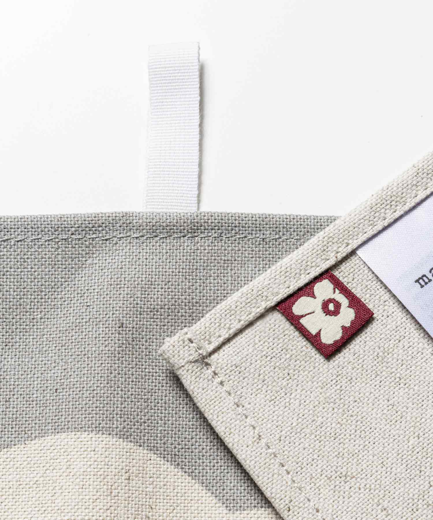 マリメッコ marimekko マリメッコ Marimekko Anniversary unikko Unikko Anniversary kitchen textile set エプロン (グレー×リネン) グレー×リネン