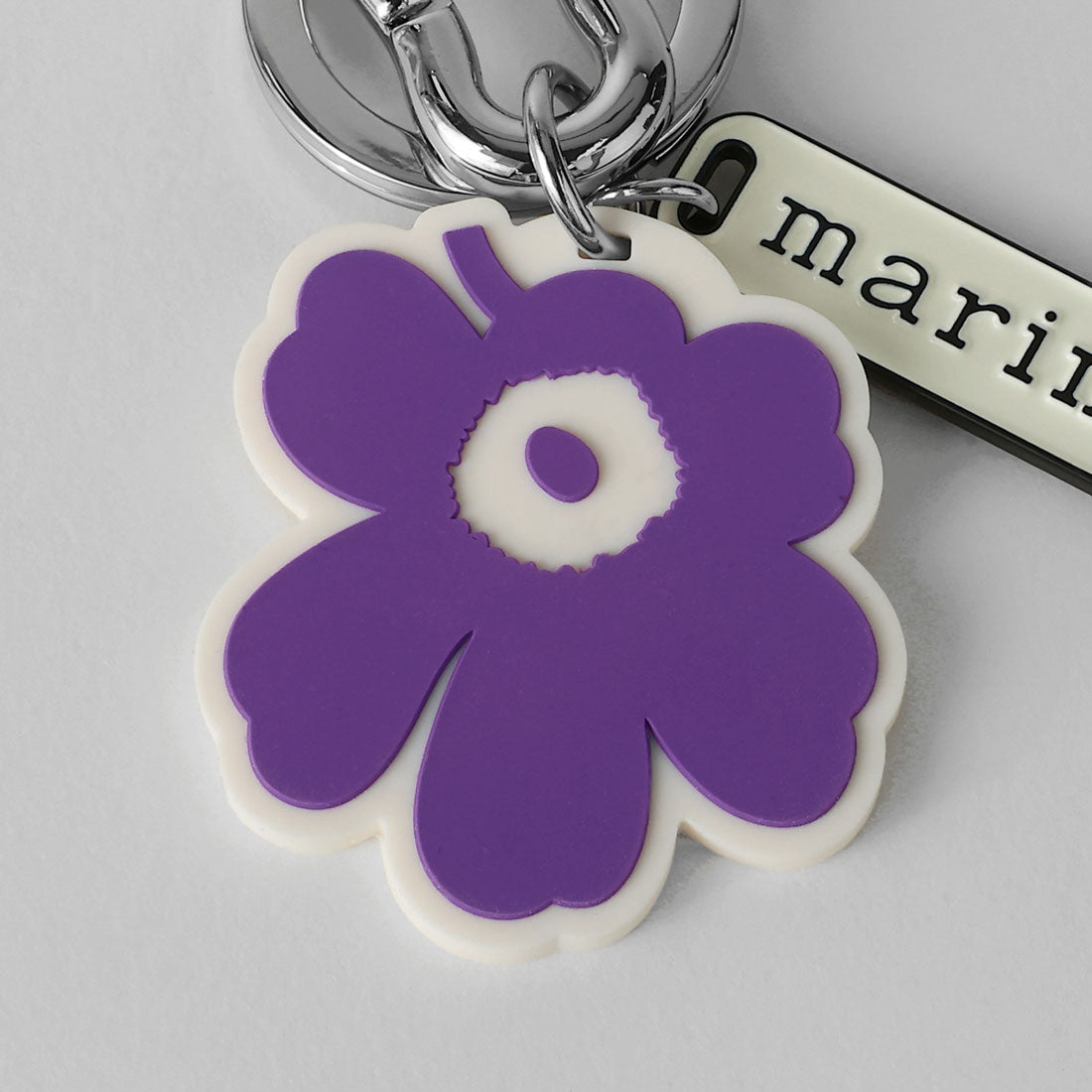 マリメッコ marimekko キーホルダー アッロカス ウニッコ KEY CHAIN 094596 410 (パープル) パープル