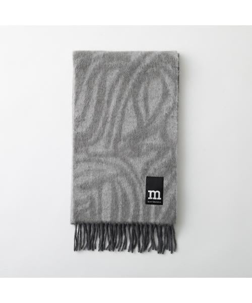 マリメッコ marimekko marimekko マフラー Neljannes Jokuraita 094904 (990/ライトグレー) 990/ライトグレー