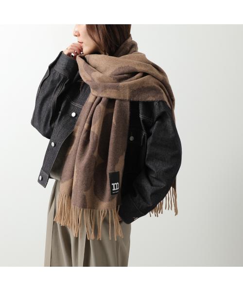 マリメッコ marimekko marimekko マフラー Identtinen Unikko ウニッコ 094906 (999/ブラック) 999/ブラック