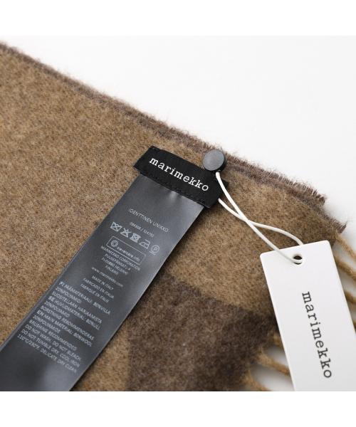 マリメッコ marimekko marimekko マフラー Identtinen Unikko ウニッコ 094906 (999/ブラック) 999/ブラック