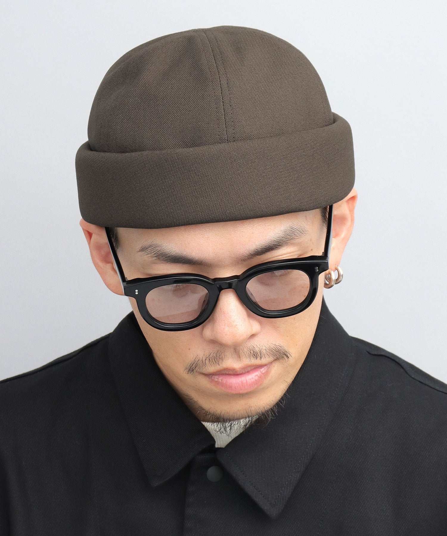 Mr.COVER Roll Cap 日本製帽子 漁夫帽 男士手錶帽 素色