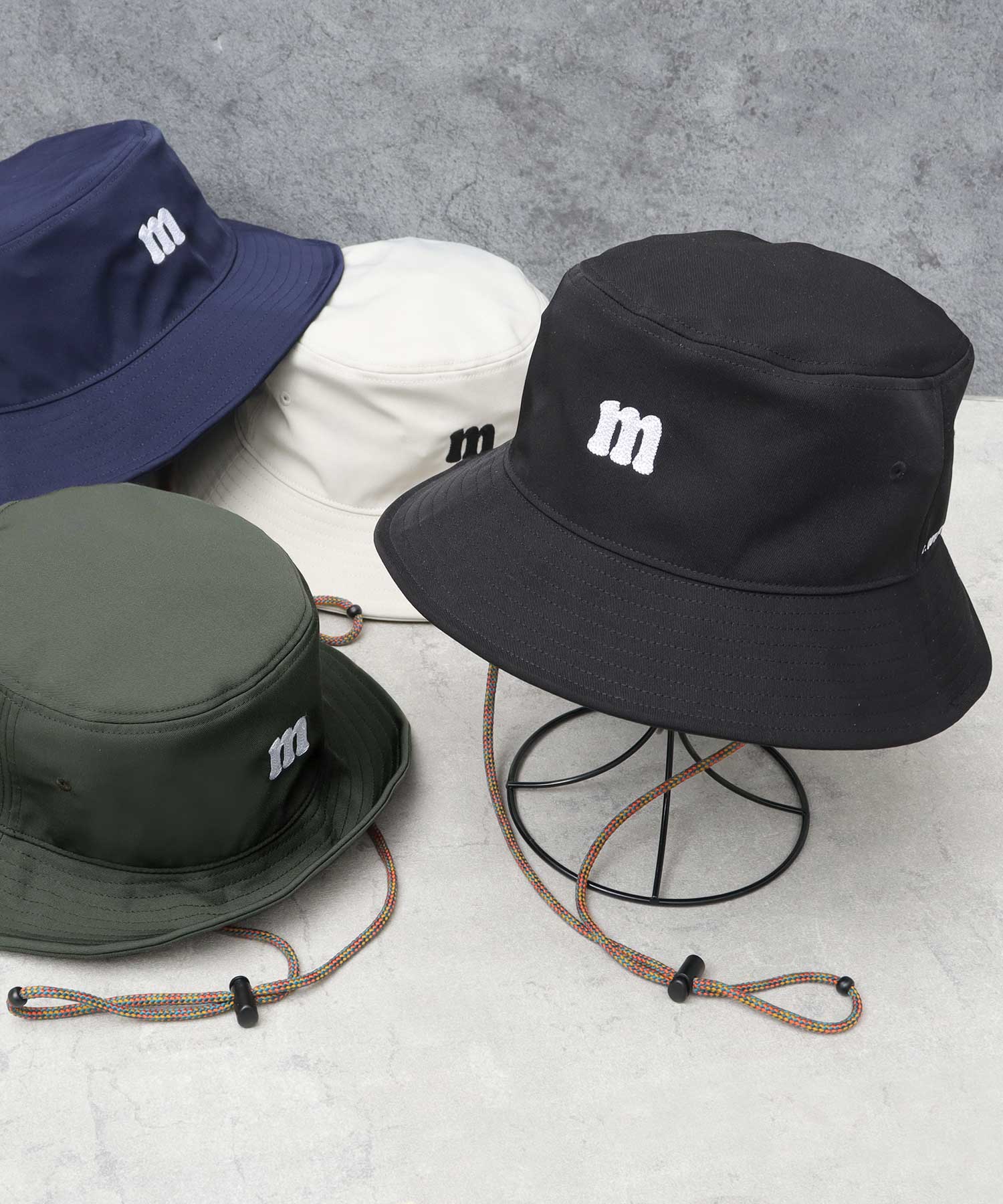 Mr.COVER 長簷深女式帽子 遮陽寬簷寬簷水桶帽