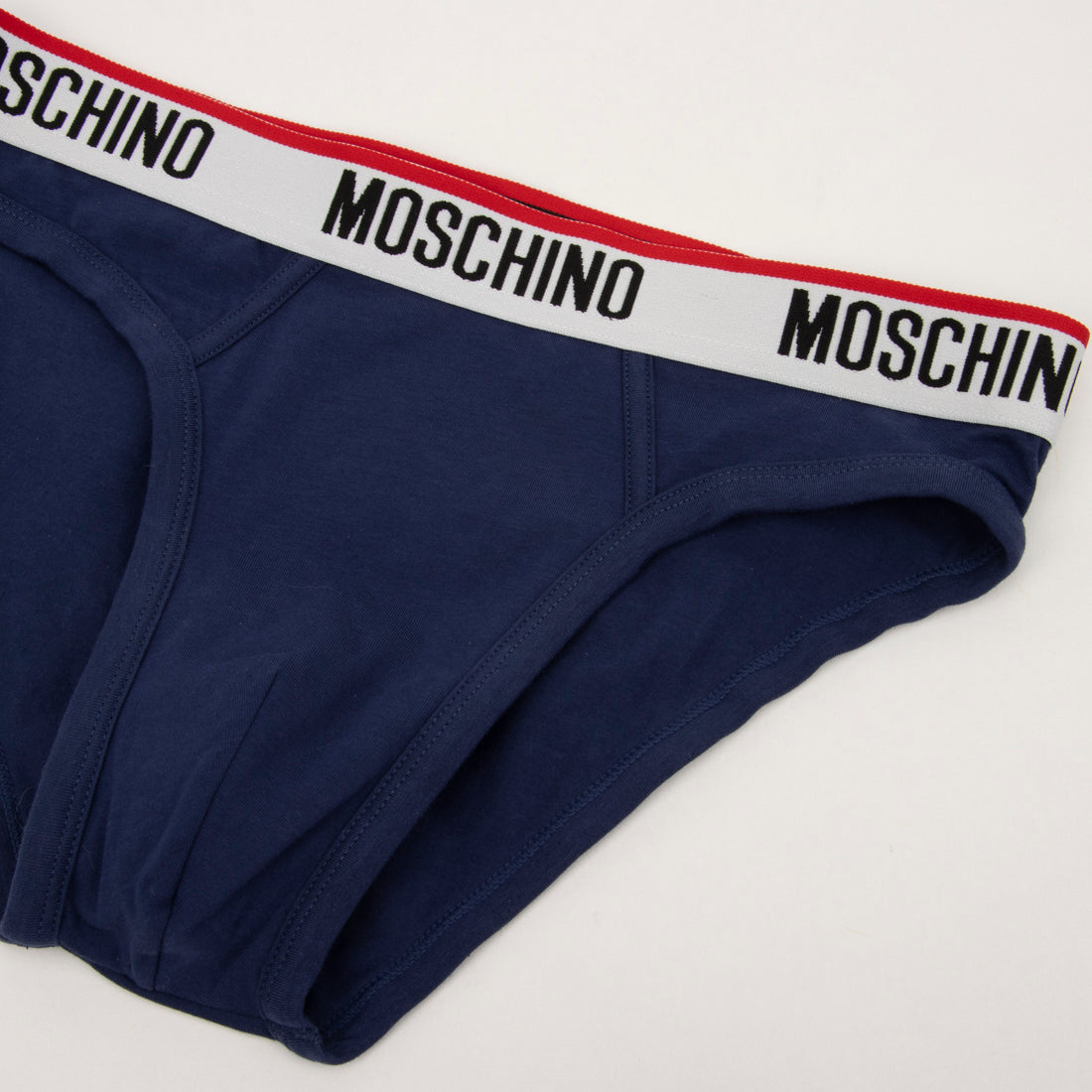モスキーノ アンダーウェア Moschino Underwear CLASSIC LOGO BRIEF BYPACK 【返品不可商品】 (NAVY) NAVY