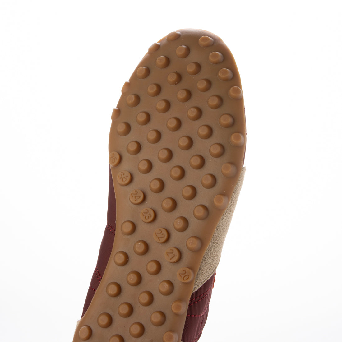 メリージェム Merry Gem キルティングデザイン ローテクスニーカー KNF-TP (レッド) レッド