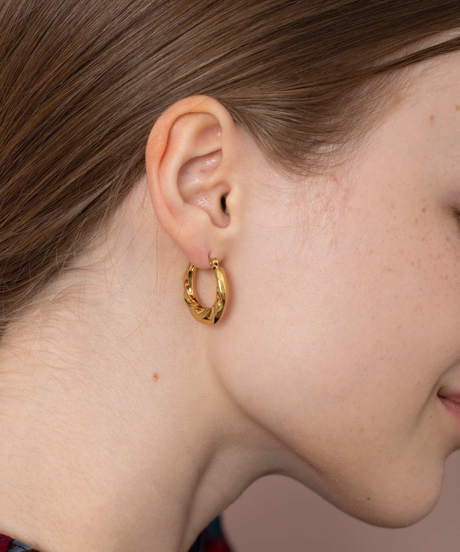 メリージェム Merry Gem 選べるバリエーション モチーフフープピアス KNF127 (ゴールド系その他4) ゴールド系その他4