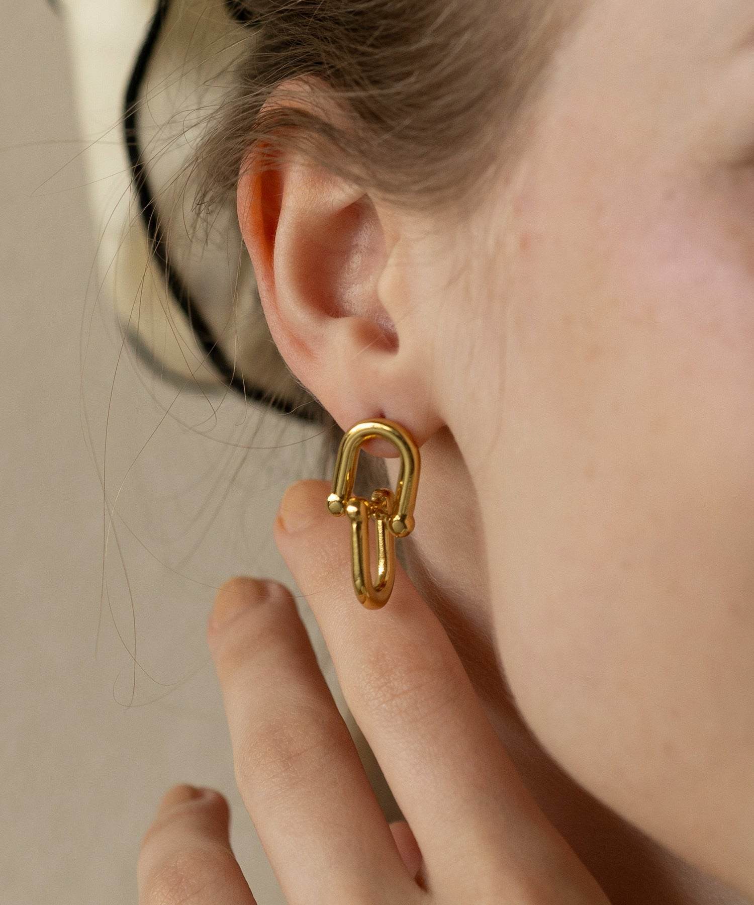 メリージェム Merry Gem 選べるバリエーション モチーフフープピアス KNF127 (ゴールド系その他6) ゴールド系その他6