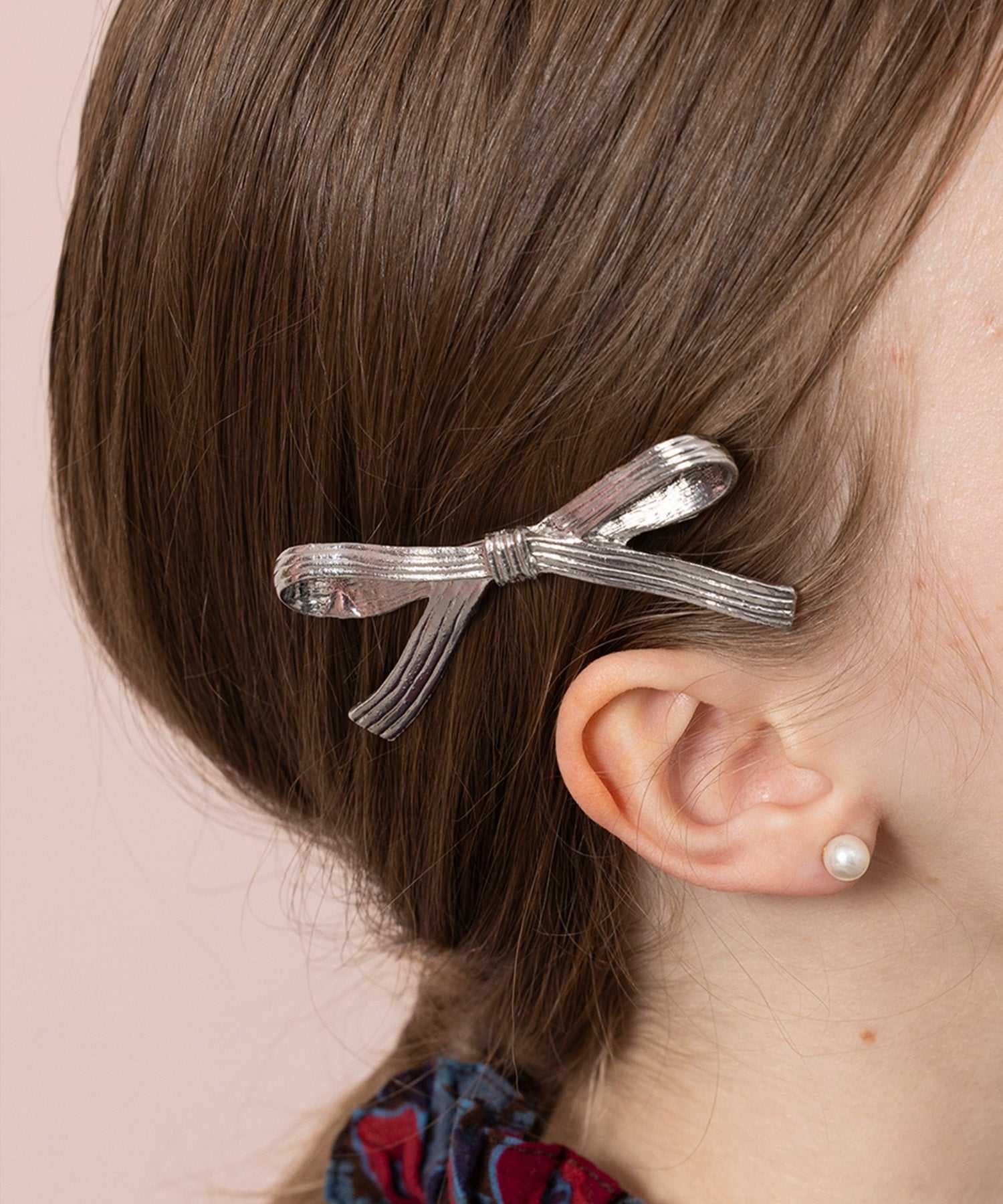 メリージェム Merry Gem 選べるバリエーション ヘアバレッタ KNF127 (シルバー系その他3) シルバー系その他3