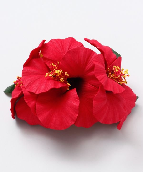 マウナロア Maunaloa モハラハイビスカスクリップ (レッド系その他) レッド系その他